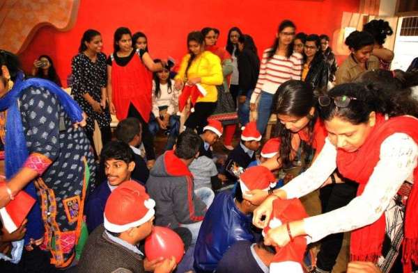 Bhilai Having special fun with special children