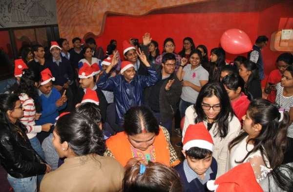 Bhilai Having special fun with special children