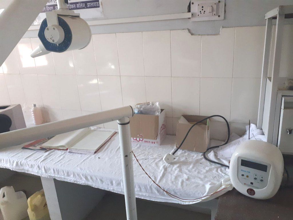X-rays in the dental department for 6 months, patients upset
