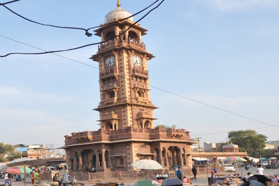 shops at ghantaghar of jodhpur