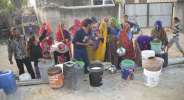 pics of water problem in village