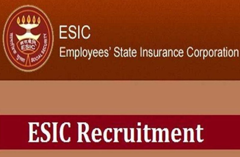 ESIC Recruitment 2018