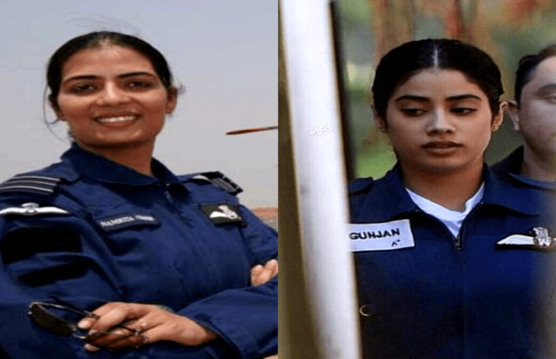 Jhanvi Kapoor as Gunjan Saxena