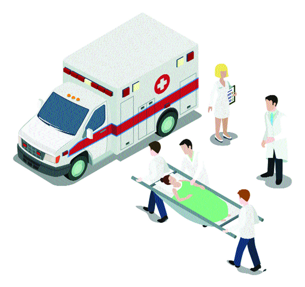 ambulance run without medicine