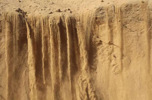 beautiful pics of Sand waterfall in pushkar