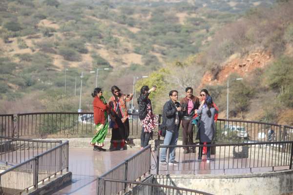 beautiful pics of sanjhi chhat of pushkar