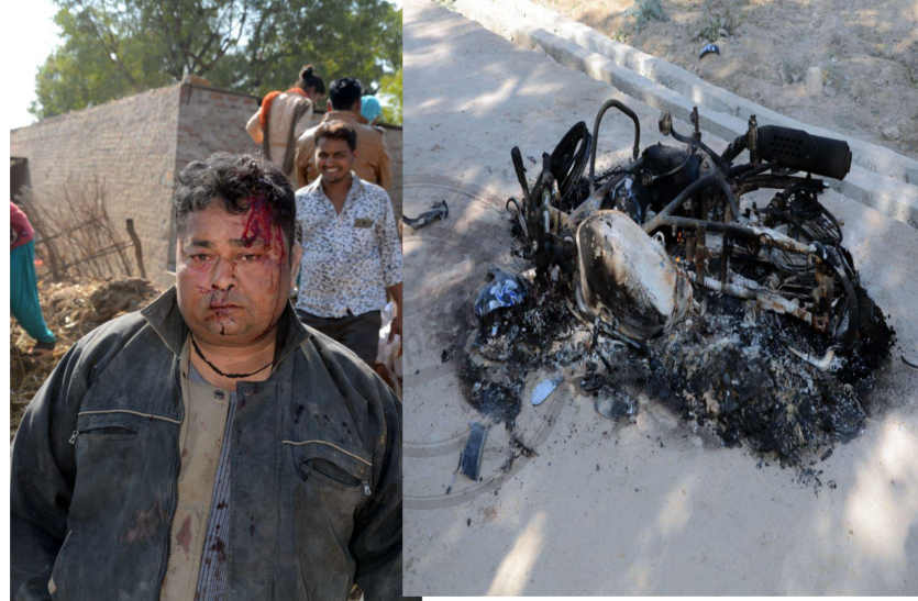Attacked knife geezer snatch jewelry case in bhilwara