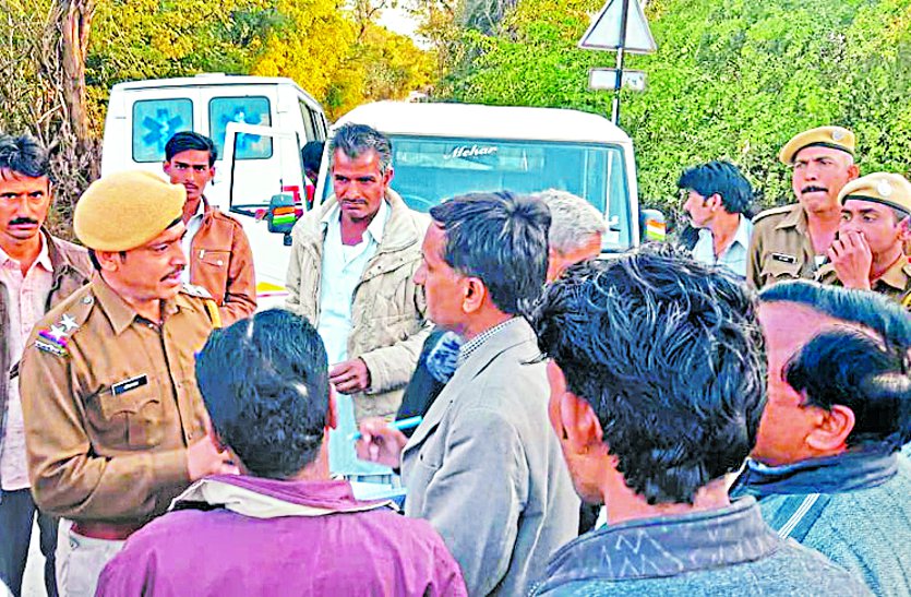 Mock drill train incident near Jethantari