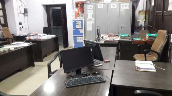 A surprise inspection of the Collectorate Office
