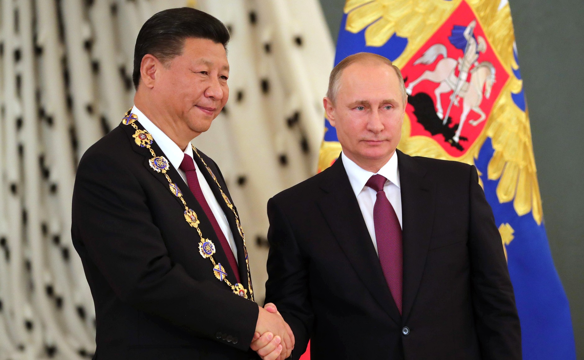 Vladimir Putin and Xi Jinping exchanged new year greetings with each others