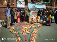 beaytiful pics of Rangoli and the Deepdan