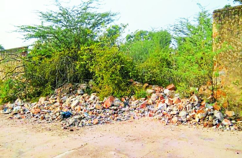 bad condition for rr college stadium Of Alwar