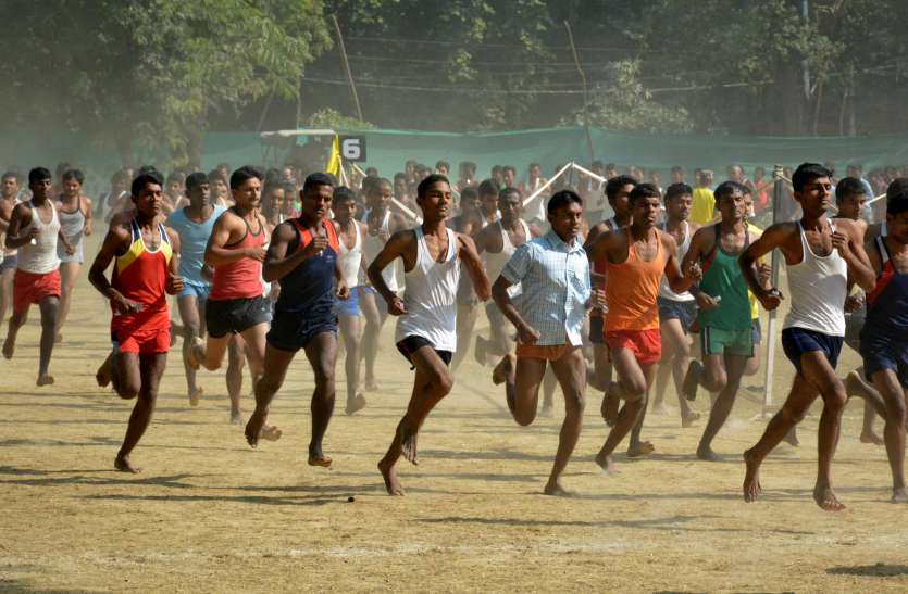 Very Tough Competition In Alwar Sena Bharti Rally 2018