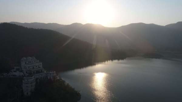 SIliserh Lake Alwar : Bird Eye View Of Siliserh Lake Alwar