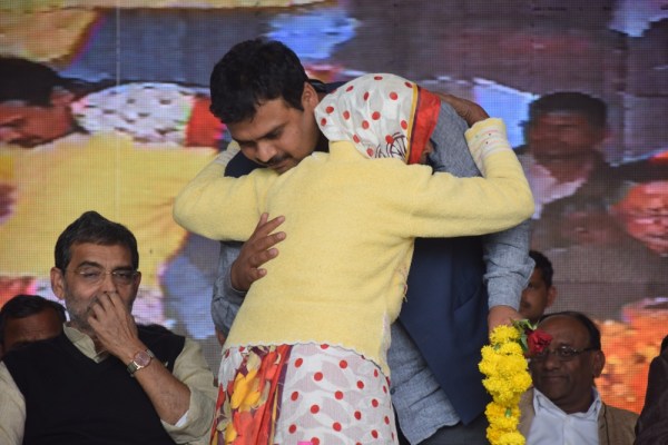 पूर्व सांसद की जयंती पर बीटीआई में हुई जन आशीर्वाद महारैली