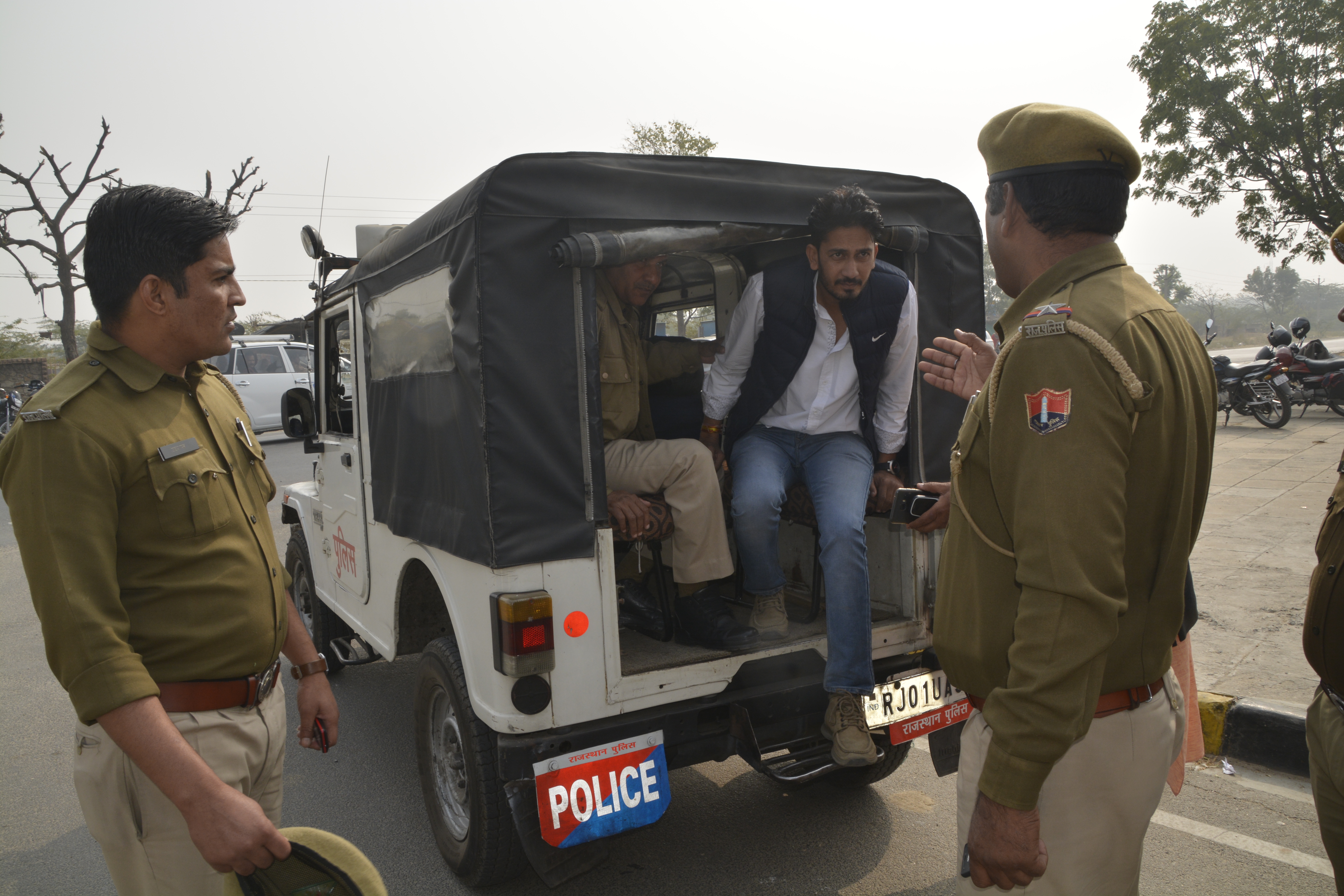 police arrest nsui students