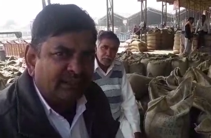 farmers of rajasthan facing problems in selling moong