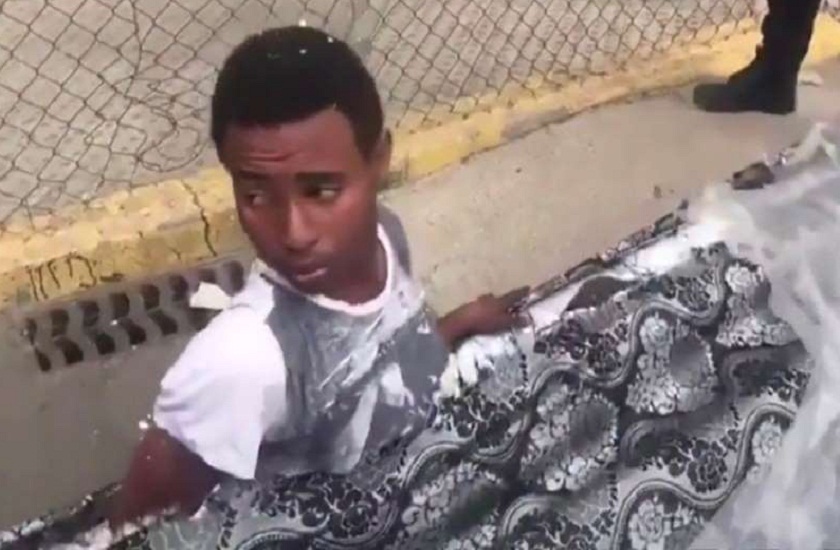 two men discovered hidden inside mattresses crossing spain