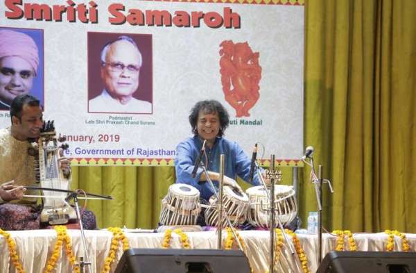 Surana Memorial Function  Zakir Hussain