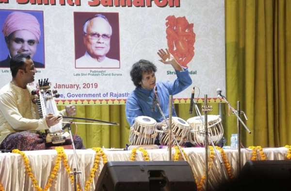 Surana Memorial Function  Zakir Hussain