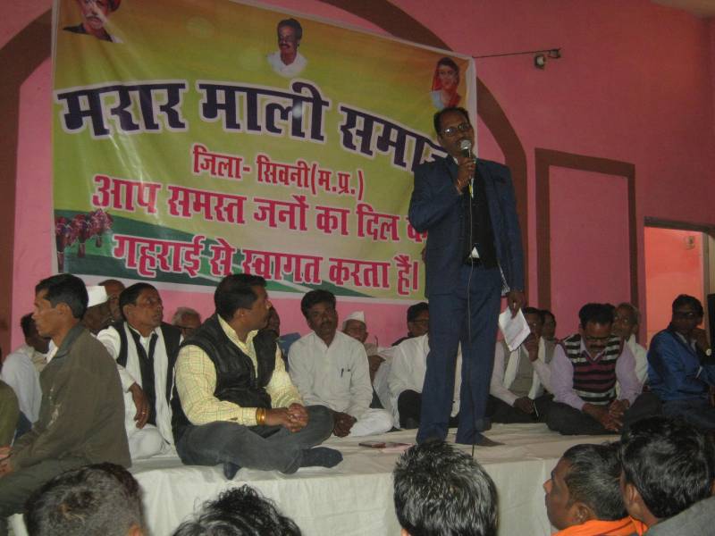 Marar, Mali Society, Mahatma Jyotiba Phule, Jubilee, Organizing
