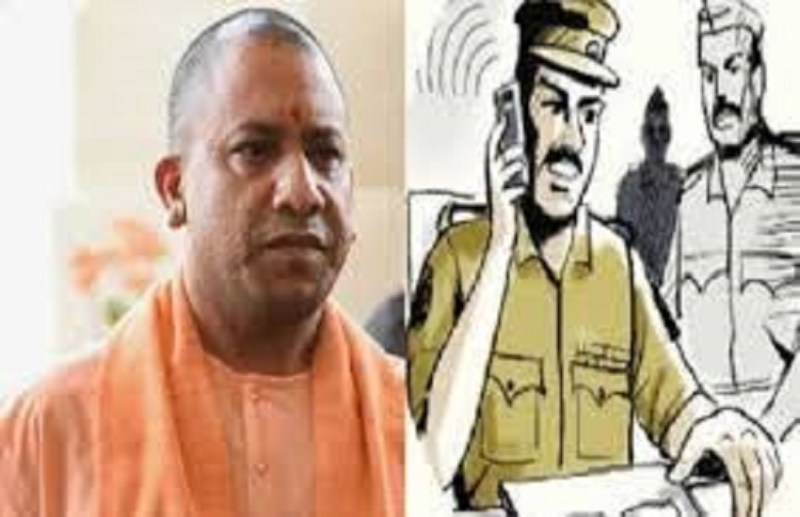 CM Yogi Adityanath and UP Police