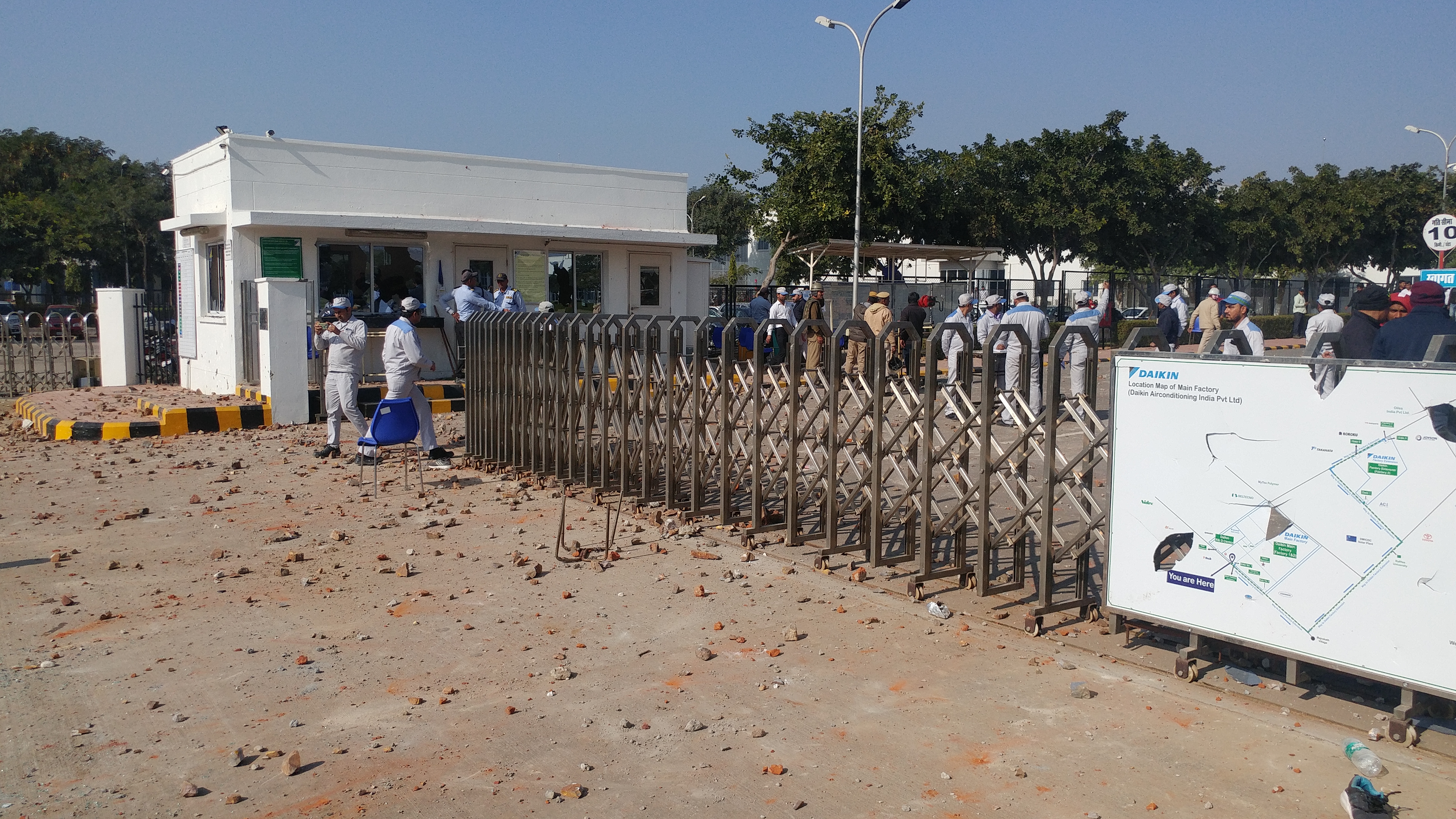 Labour Of Neemrana Is In Fear After Violence In Japani Zone