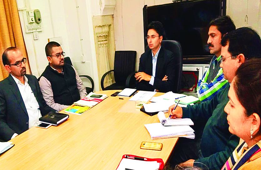 Alwar District Collector Indrajeet Singh Took Meeting Of Officers