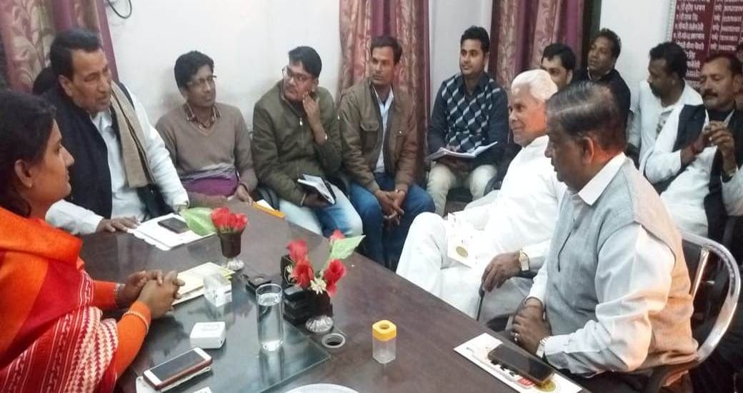 Legislator Gajraj Khatana discusses development works