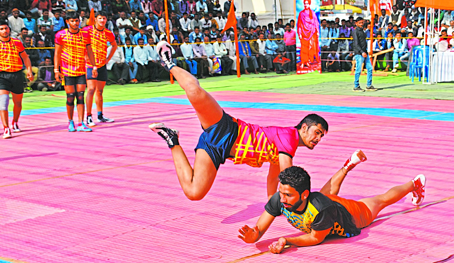 Passion for victory in kabaddi
