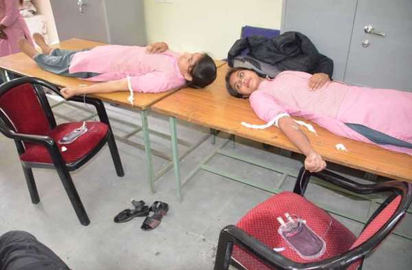 vivekanand jyanti par raktdan shivir