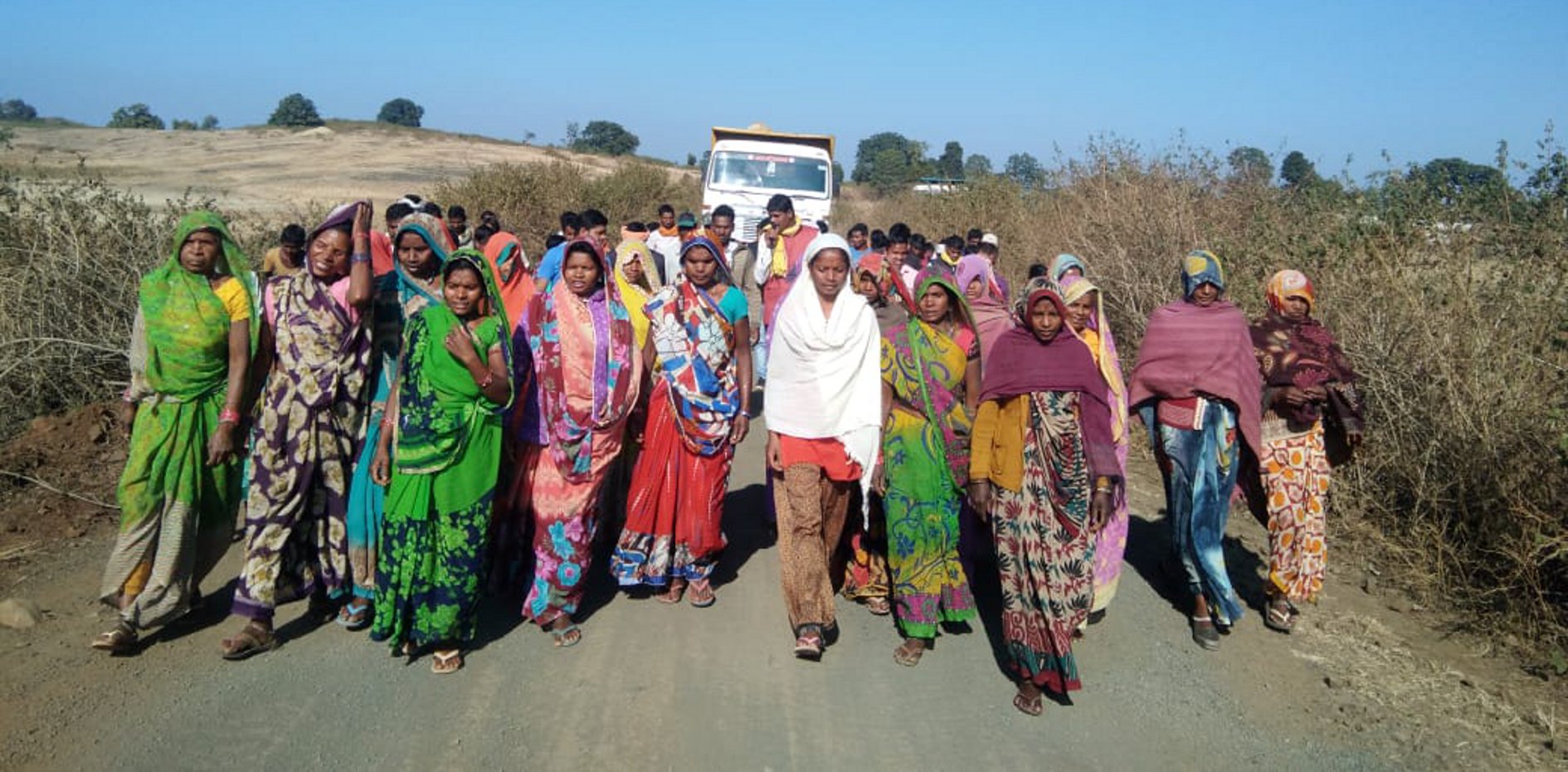 Rural women commotion went to the crusher
