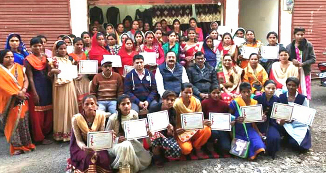 Women from training become self-sufficient