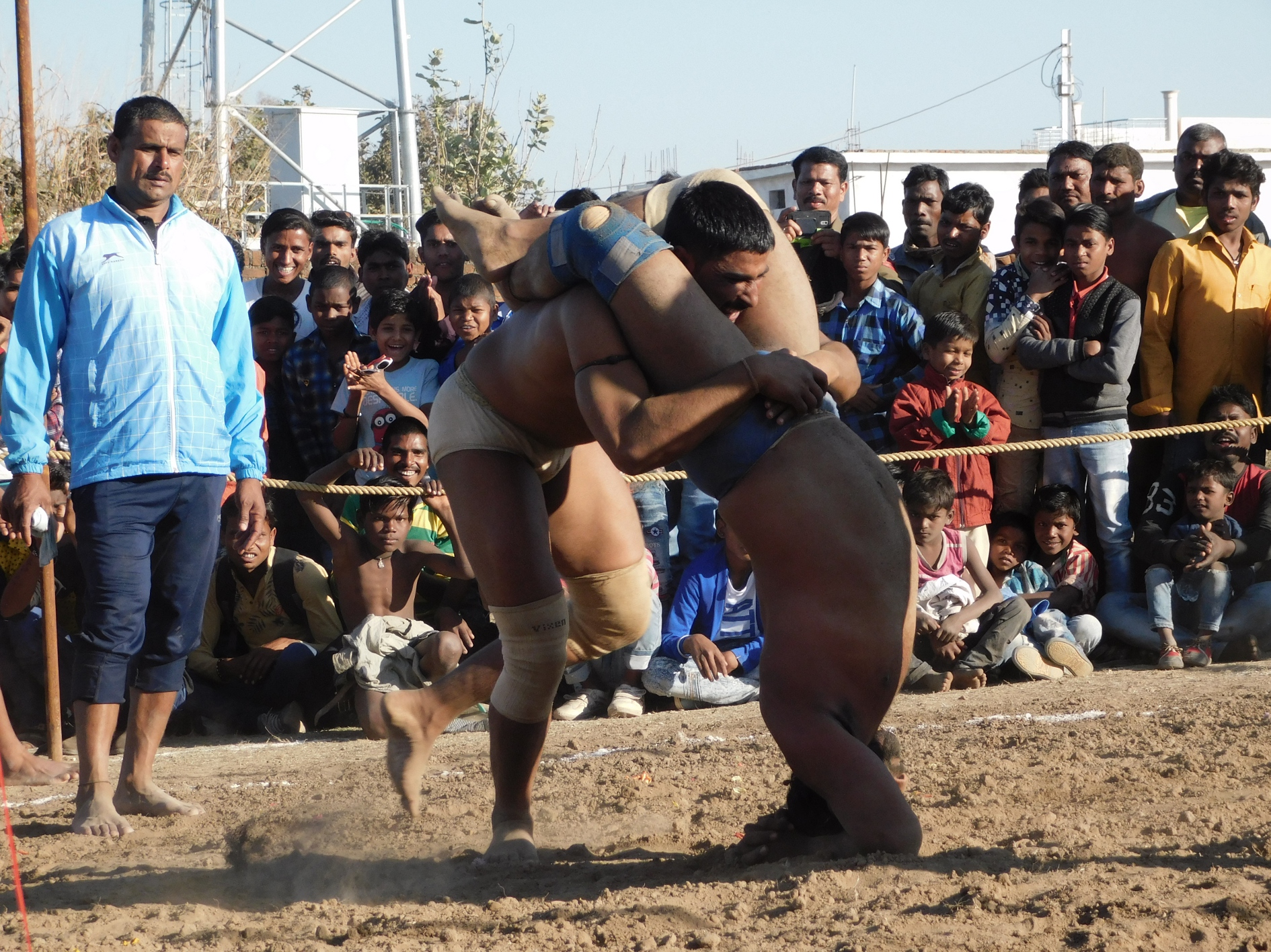 This Umaria wrestler has made everyone in the arena