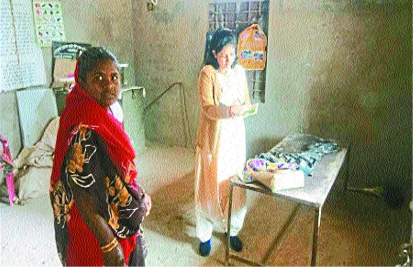 Workers and children not found at Anganwadi centers