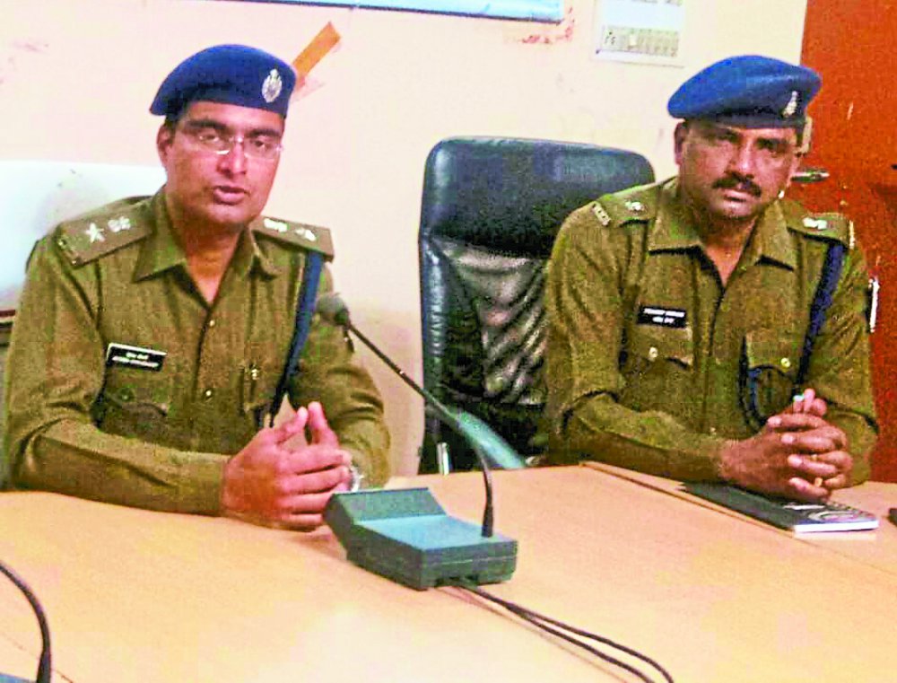 Newly appointed SP Hitesh Chowdhary takes charge