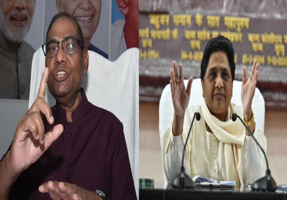 SC ST Ayog Adhyaksh Brijlal statement Akhilesh Mayawati Gathbandhan