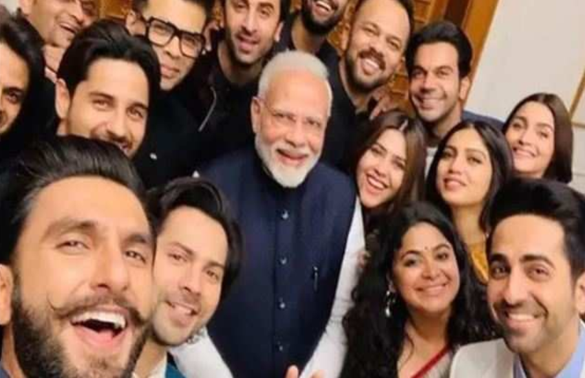 Bollywood Celebs with Pm modi