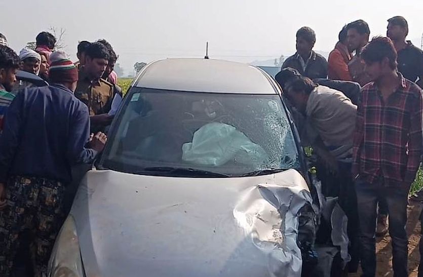 Two Dies In Car Scooty Accident In Alwar