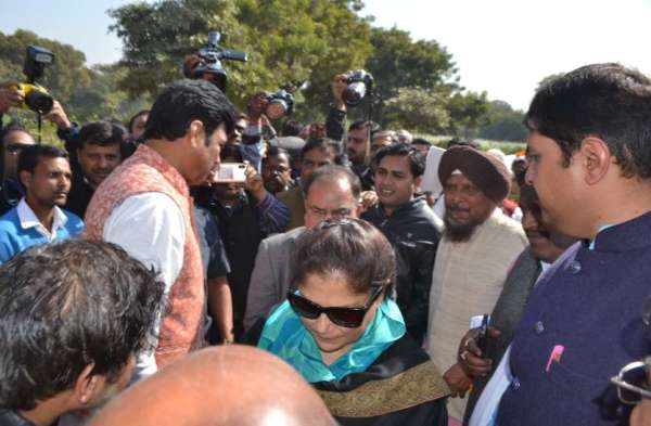 Ministar govind rajpoot se naraj yashodhara rajey Scandia