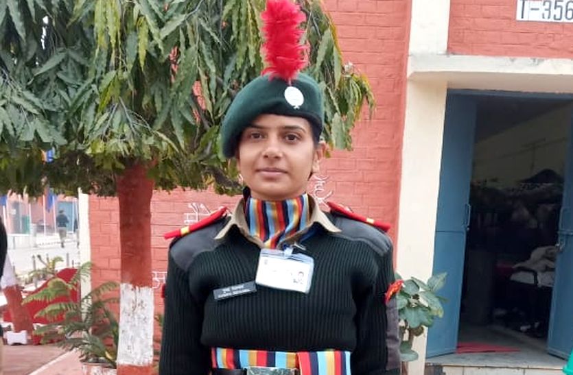 मंडावरा की बेटी पुष्पा रेपस्वाल का एनसीसी की 4 दिल्ली गल्र्स बटालियन में आरडीसी से दिल्ली राजपथ परेड के लिए चयन हुआ है।