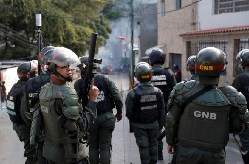 Venezuelan military revolt