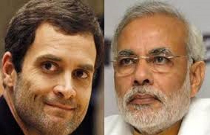 PM Narendra Modi and Rahul Gandhi 
