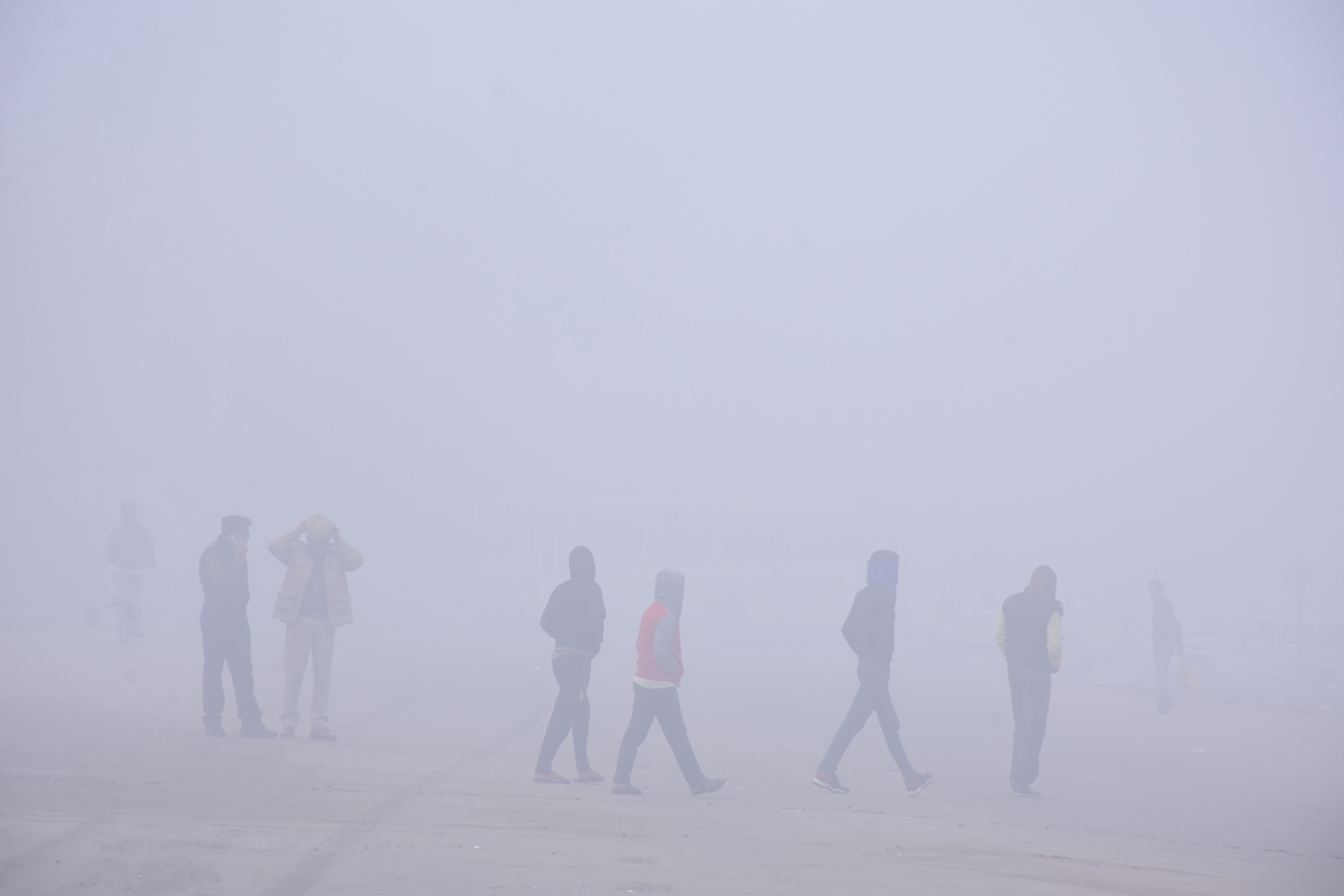 fog in bikaner