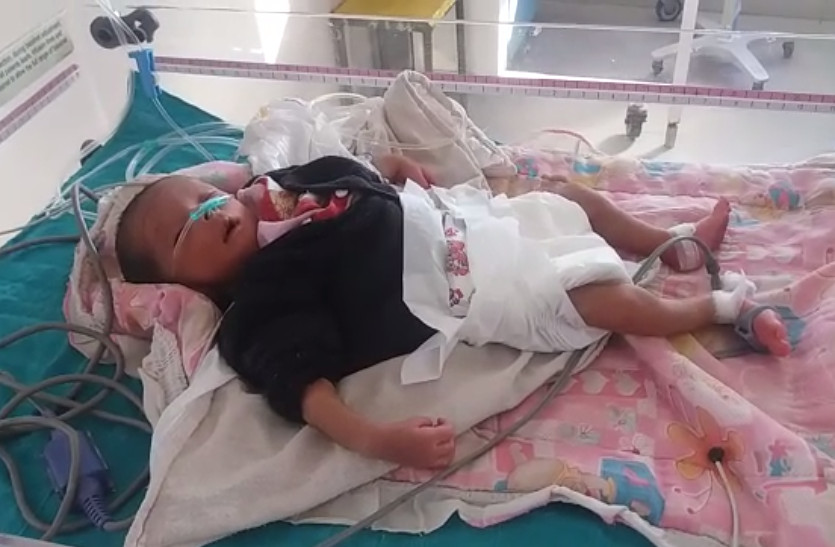 National Girl Child Day: 12 days old girl struggling with death