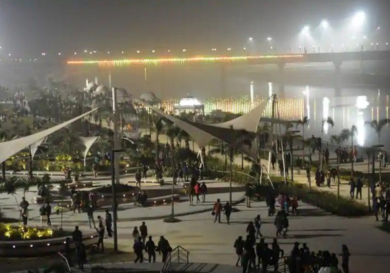 Gomti river front