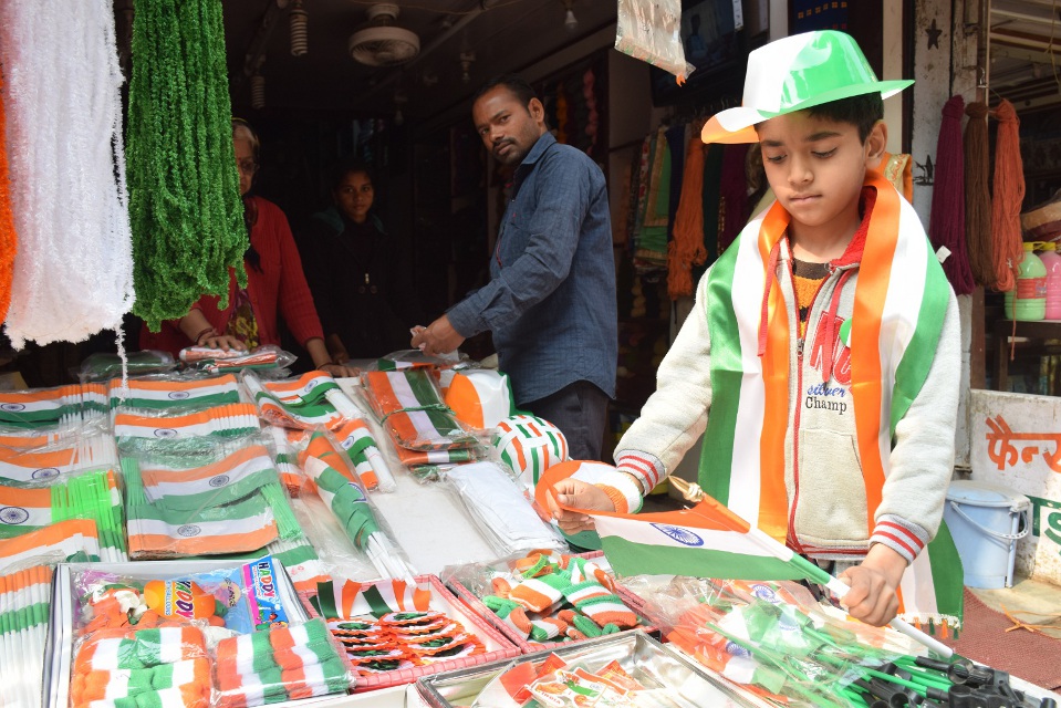 Demand of Flag, Badge, Three Color Band among children