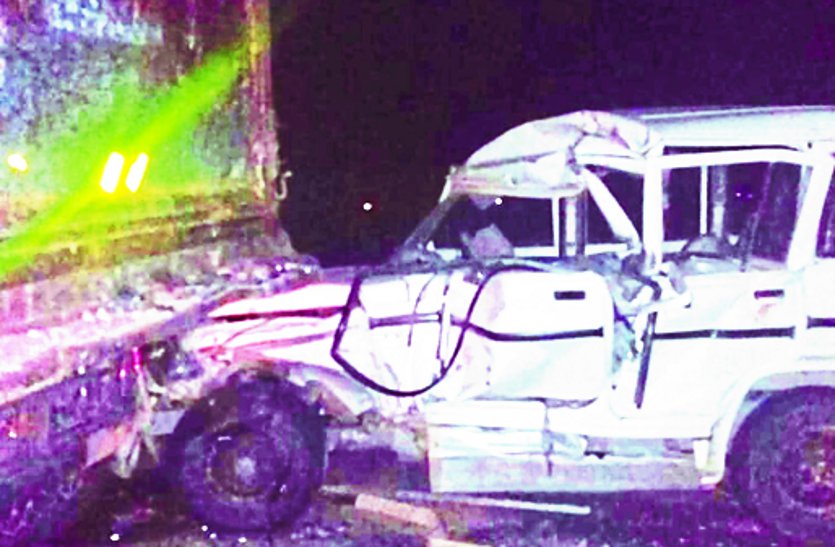 Bollera collided with truck, one killed, second injured
