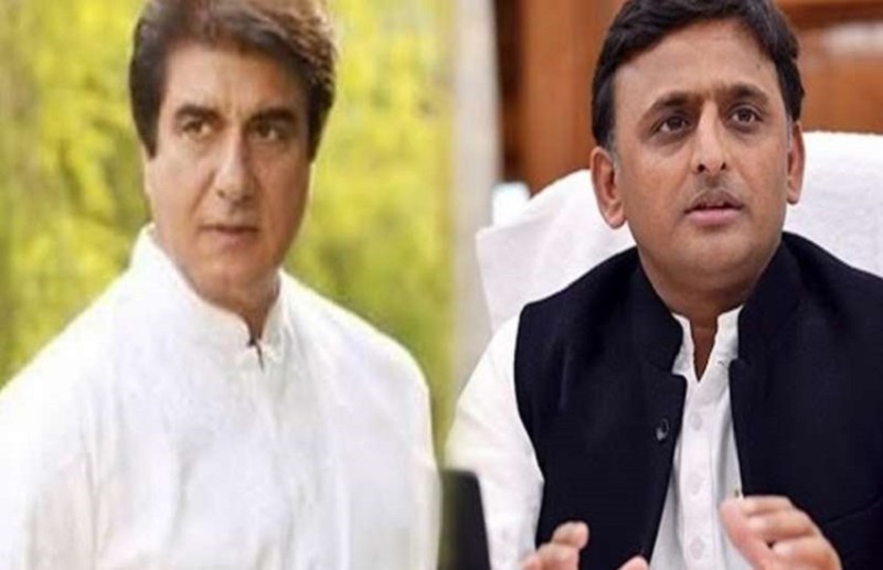 राजबब्बर और अखिलेश यादव