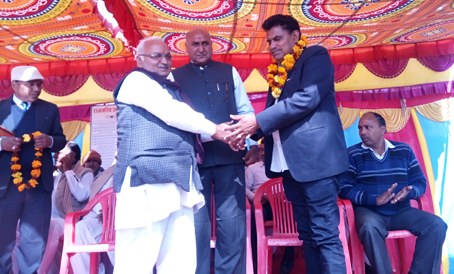 Development of School in collaboration with Bhamashahs